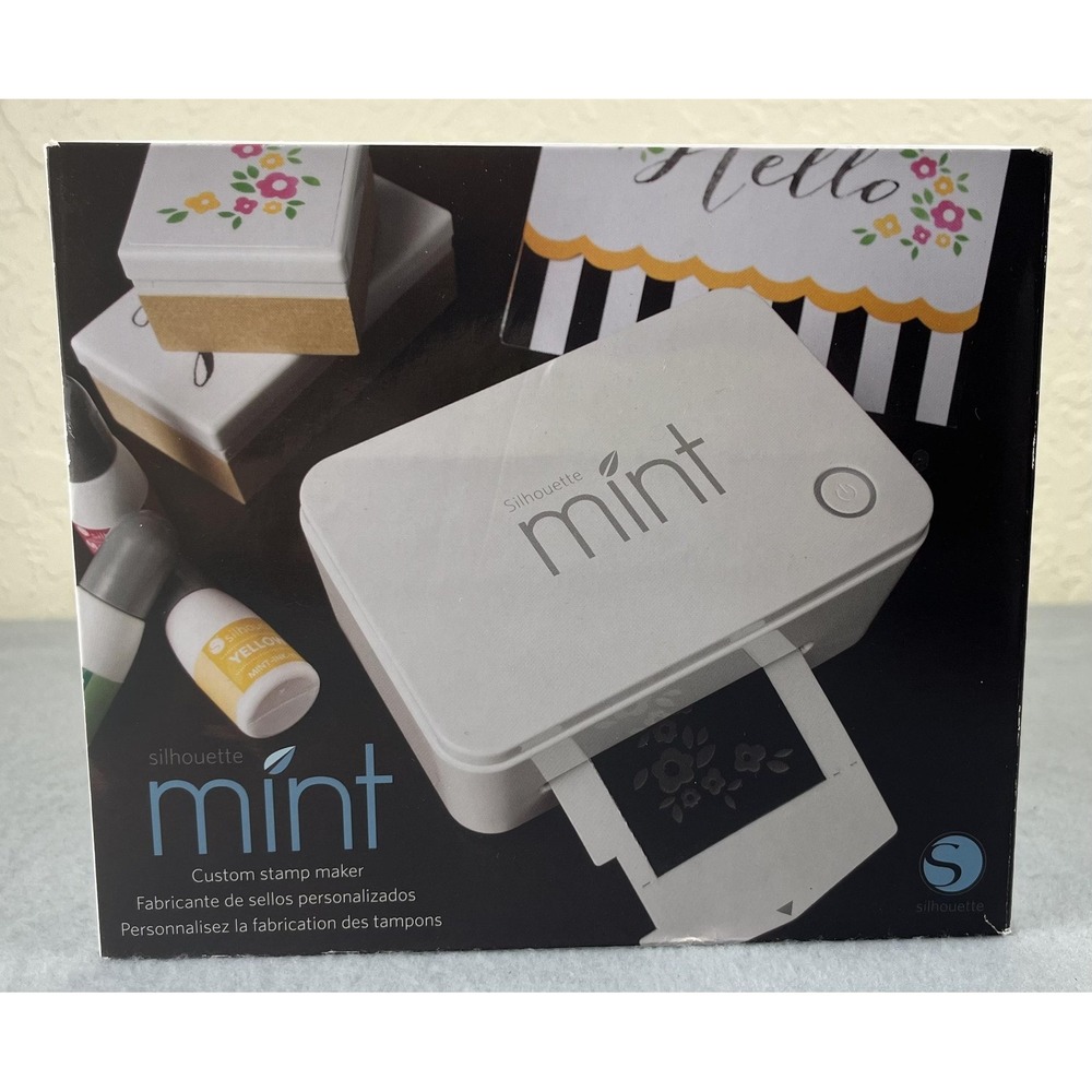 Silhouette Mint Custom‎ Stamp Maker Machine Brand SILHOUETTE-MINT NEW SEALED